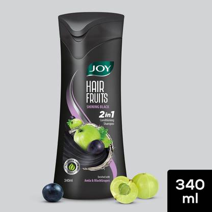 Joy Shining Black Amla Conditioning Shampoo for Long & Strong Hair