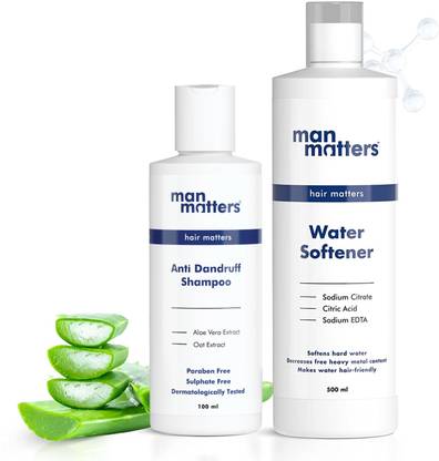 Man Matters Anti Dandruff Shampoo for Men & Hard Water Softener