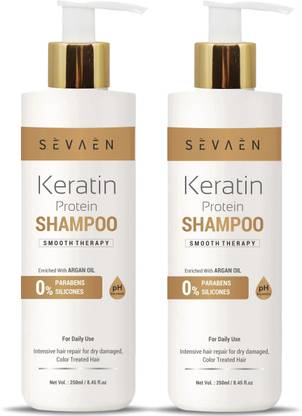 SEVAEN Keratin Smooth Shampoo 2 PACK