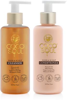 Coco Soul Hair & Scalp Cleanser & Conditioner with Coconut & Ayurveda (Parachute Advansed)