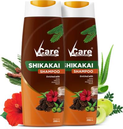 Vcare Shikakai Shampoo (Pack of 2)