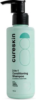 cureskin 2-in-1 Conditioning Shampoo | Cleanses and Conditions with Keratin and Ceramide