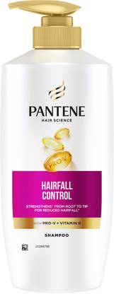 PANTENE Hair Science Hairfall Control Shampoo,lesser hairfall