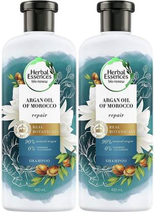 Herbal Essences Bio: Renew Argan Oil of Morocco Shampoo 400 ml Pack Of 2