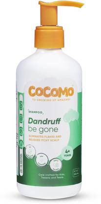 Cocomo Dandruff Be Gone Anti-Dandruff Shampoo for Kids (Age 4+ years) Tweens & Teens