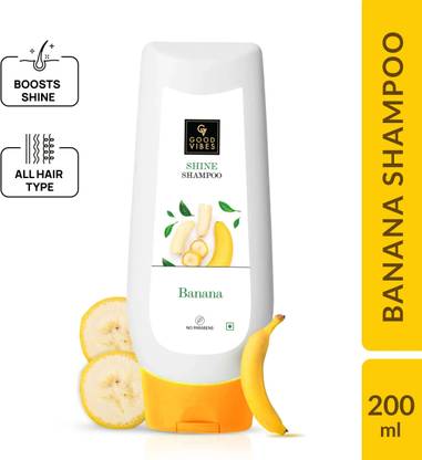 GOOD VIBES Banana Hair Shine Shampoo