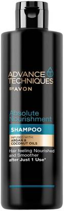 Avon Naturals Advance Techniques Absolute Nourishment Shampoo With Argan And Coconut oil