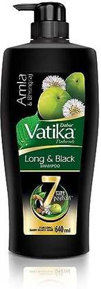 Dabur Shampoo 640ml(Long & Black) with Amla