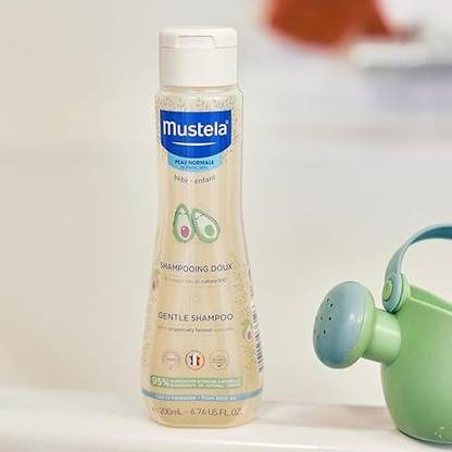 Mustela Gentle Baby Shampoo, White, 200 ml