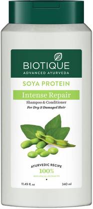 BIOTIQUE Bio Soya Protein Fresh Nourishing Shampoo 340 ml