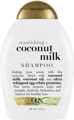 ogx COCONUT MILK SHAMPOO AND CONDITIONER