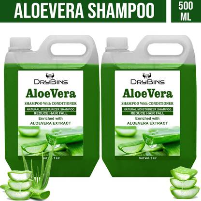 SKOOKUM Aloe vera Shampoo with conditioner for Reduce hairfall - Anti-dandruff