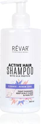 Revar Active Hair Shampoo With Silk Protein