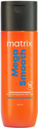 MATRIX Mega Smooth Shampoo for Frizzy Hair, Defy Frizz for 4 Days�