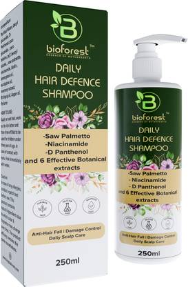 bioforest Daily Hair Defence shampoo For Smooth, Shiny & Nourished Hair | Daily scalp care