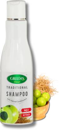 GREENS CONCEPT Traditional Amla & Vetti Ver Shampoo
