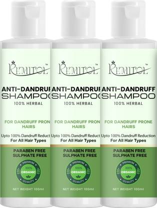 Remitol Anti Dandruff Shampoo For Men & Women Hair & Scalp Exfoliating Smooth & Silky