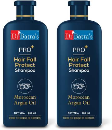 Dr Batra's PRO+ Hair Fall protect Shampoo| Enriched with Moroccan Argan Oil, Thuja Extracts