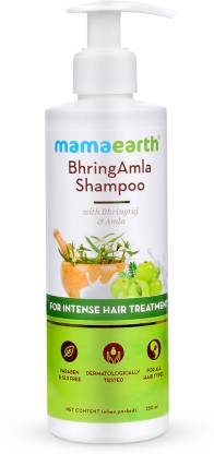 Mamaearth BhringAmla Shampoo with Bhringraj & Amla – 250 ml