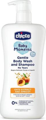 Chicco Baby Moments Gentle 2 in 1 Body and Shampoo (500ml) Pack of 1