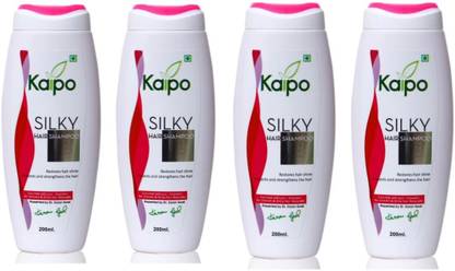 KAIPO Pure & Primium Supurbe Quality Silky Shampoo [ 4x200=800g ] ( Pack of 4 )