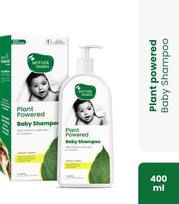 Mother Sparsh Plant Powered Natural Baby Shampoo 400ml