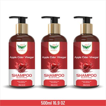 SAMPUT Natural Apple Cider Vinegar Shampoo 100% ORIGINAL