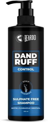 BEARDO Dandruff Control Sulphate Free Shampoo | Reduce Dandruff and Itchy Scalp