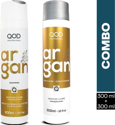 QOD Argan Combo - Hair Shampoo & Hair Conditioner