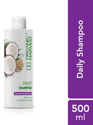 Organic Harvest Daily Shampoo with Coconut & Quinoa, Improves Hair Texture, Sulphate Free