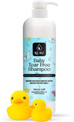 Rubz Baby Shampoo | No Tears Shampoo Formula | Mild & Gentle Cleanser