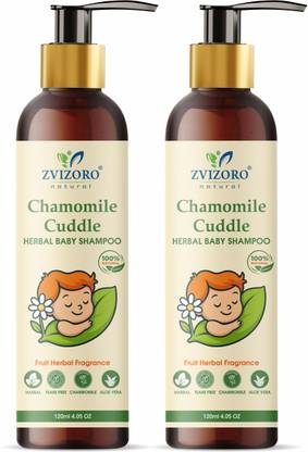 Zvizoro Chamomile Cuddle Herbal Baby Shampoo 120ml PACK OF 2