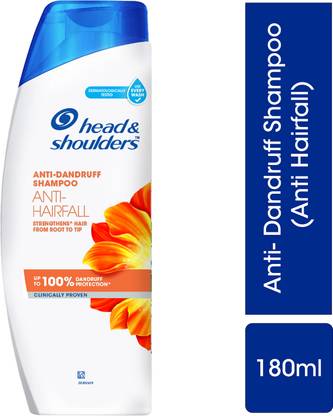 HEAD & SHOULDERS Anti-Hairfall Shampoo for Dandruff-Free & Stronger Hair