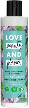 Love Beauty And Planet Onion, BlackSeed & Patchouli Hairfall Control Sulfate Free Shampoo