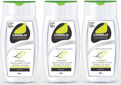 AUSTRO Cebelo Complete Herbal hair Care Shampoo 3x100ml