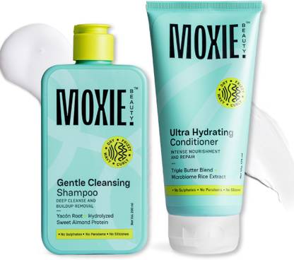 MOXIE BEAUTY Shampoo & Conditioner Combo | 100% Improved definition | Toxin Free Full Size