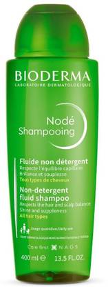 BIODERMA Node Shampooing - Non-Detergent Fluid Shampoo Cleanses, Respects and Protects