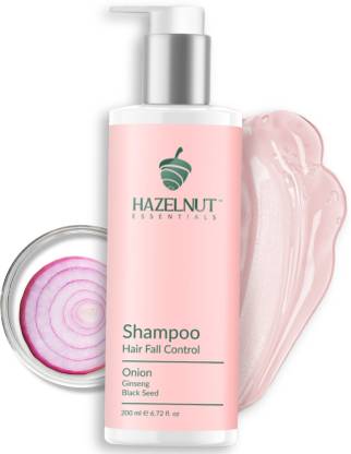 Hazelnut Essentials Onion Shampoo | Hair Fall Control | Ginseng & Black Seed