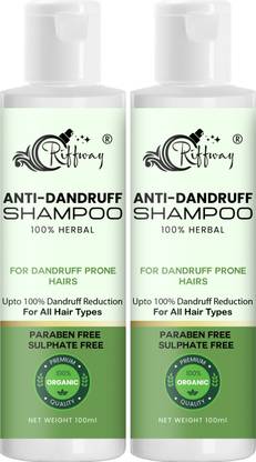 Riffway Anti Dandruff Shampoo For Men & Women / Strong & Smooth Hair / Damage Repair