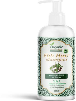 Organic Touch Fab Hair Shampoo Conditioner Enriched with Argon Oil for Silk Smooth Hair