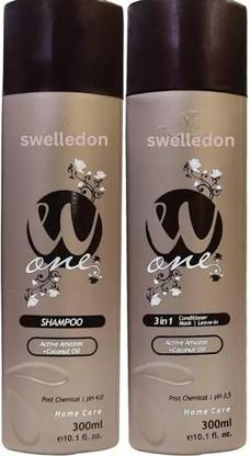 SWELLEDON Shampoo,Conditioner and 3 in 1 Conditioner/Mask/ (300*2) (Combo) (pack of 2)