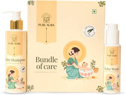 Pure Aura Pure clean Baby Kit | Baby Shampoo & Baby Wash