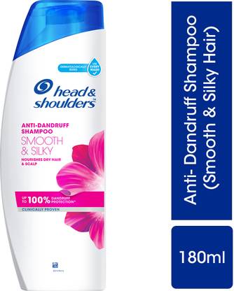 HEAD & SHOULDERS Smooth and Silky Anti-Dandruff Shampoo for All-Hair Types