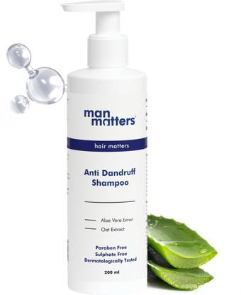 Man Matters Advanced Anti-Dandruff Shampoo | Reduces Flaking, Itching, Irritation & Dry Skin