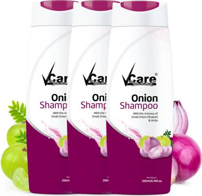 Vcare Onion Shampoo for Hair Growth and Hair Fall Control