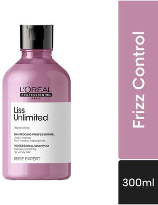 L'Oréal Professionnel Liss Unlimited Shampoo For Frizzy & Unruly Hair | With Pro-Keratin