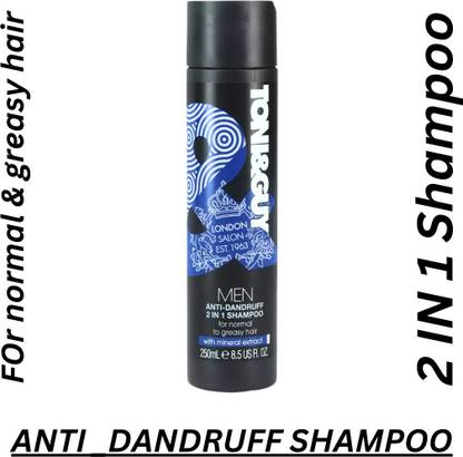 TONI&GUY Men Anti-Dandruff 2-In-1 Shampoo & Conditioner with Mineral Extract