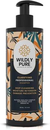Wildly Pure Clarifying Shampoo for Build Up| Non-drying| Reverses Hard Water, Metal Damage