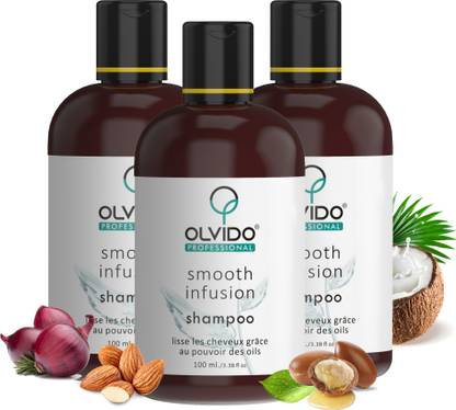 Olvido Smooth Infusion Shampoo Pack of 3