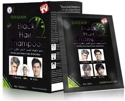DAQAN DAXE BLACK HAIR SHAMPOO 10x25ml ORIGINAL